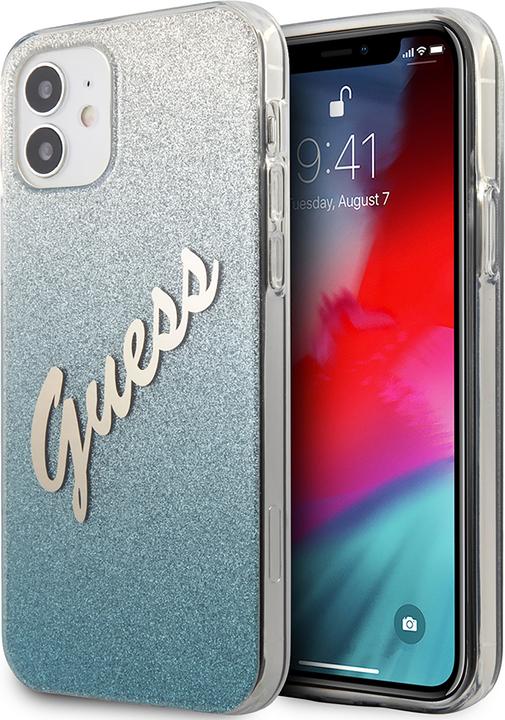 Produktbild Guess Hard Cover Vintage Glitter Gradient (Apple iPhone 12 mini)