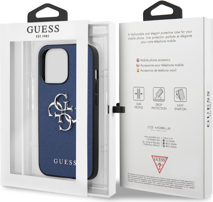 Produktbild Guess Hard Cover 4G Big Metal Logo Case (Apple iPhone 13 Pro, Apple iPhone 13)