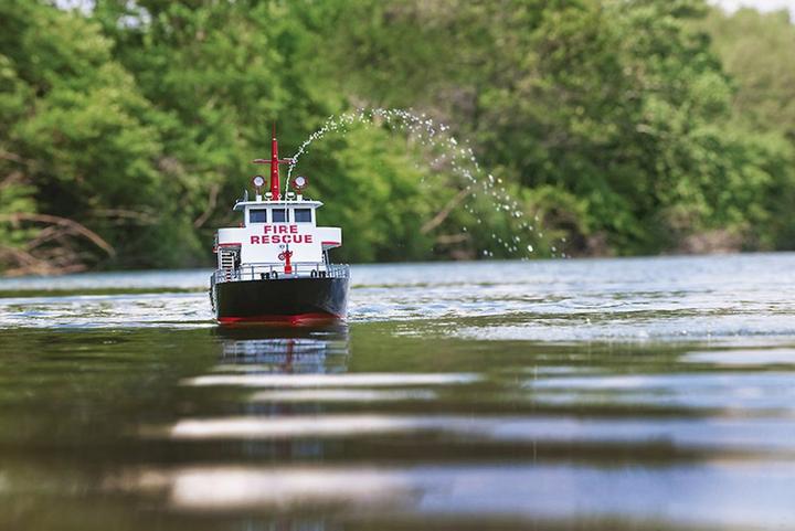 Actual product image AquaCraft Rescue 17 fireboat