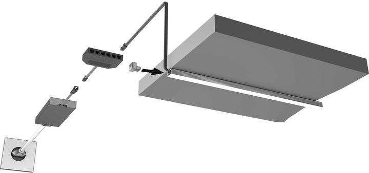 Produktbild Halemeier LED Klebeprofil ChannelLine N mit Lichtblende