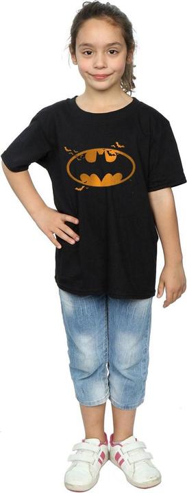 Produktbild Batman Halloween Logo TShirt Mädchen (152, 158)