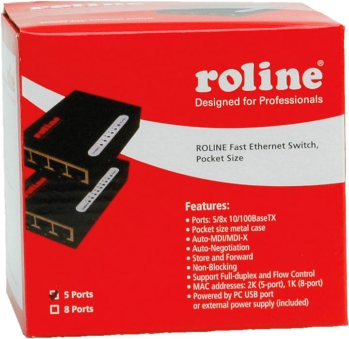 Produktbild Roline Fast Eth. Switch (5 Ports)