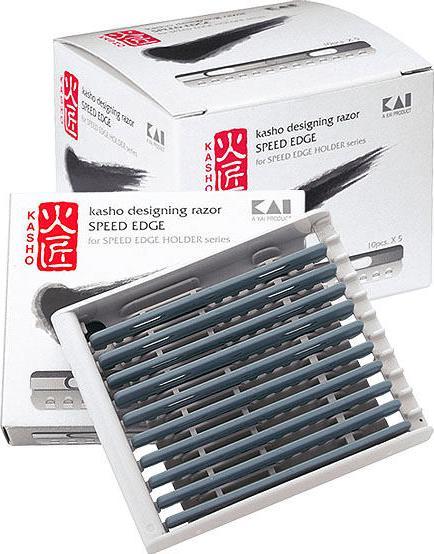 Produktbild Kasho Speed Edge Razor Klingen 10 Stück (10 x)