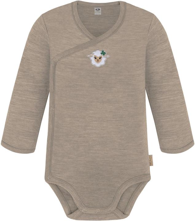 Normani Baby Merino Wickelbody Langarm "Kaitaia" - 9327