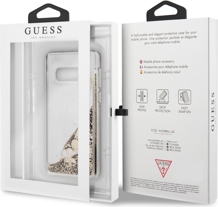 Actual product image Guess Liquid Glitter (Samsung Galaxy S10e)