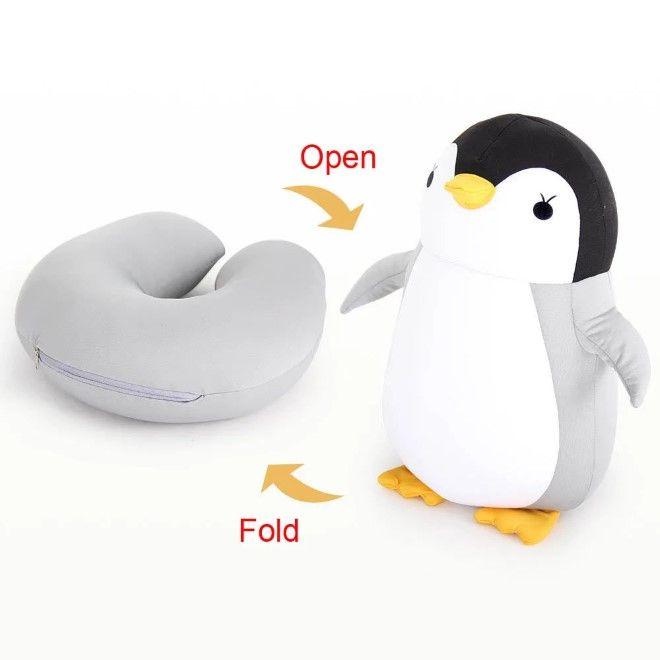 MU Classic Kids Travel Series 2in1 Nackenkissen und Kuscheltier (Kopf- & Nackenkissen)