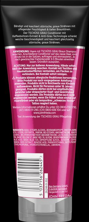 Produktbild John Frieda Tschüss Grau - Braun Conditioner (250 ml)