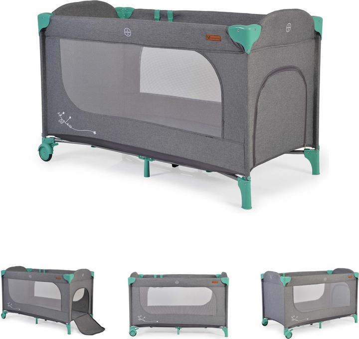 Actual product image Cangaroo Travel cot Skyglow
