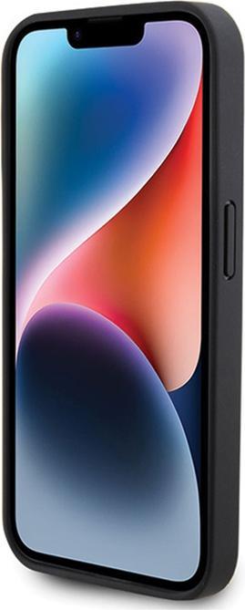 Image du produit BMW BMHMP15LSLLBK iPhone 15 Pro 6.1" czarny/black MagSafe Leather Hot Stamp (Apple iPhone 15 Pro)