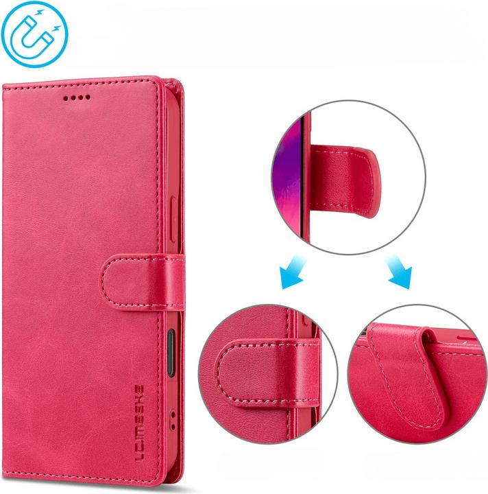 Produktbild LC.Imeeke iPhone 16 Pro - Leder Etui Hülle (Apple iPhone 16 Pro)