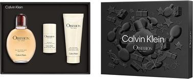 Calvin Klein Obsession for Men Eau de Toilette Spray mit Deodorant und Aftershave
