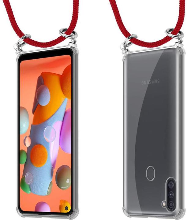 Produktbild Cadorabo TPU Handy Kette SILBER Cover