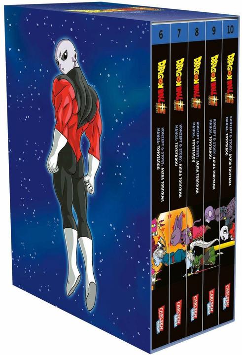 Immagine prodotto Dragon Ball Super Bände 6-10 im Sammelschuber mit Extra (Tedesco, Akira Toriyama (Storia originale), 2020)