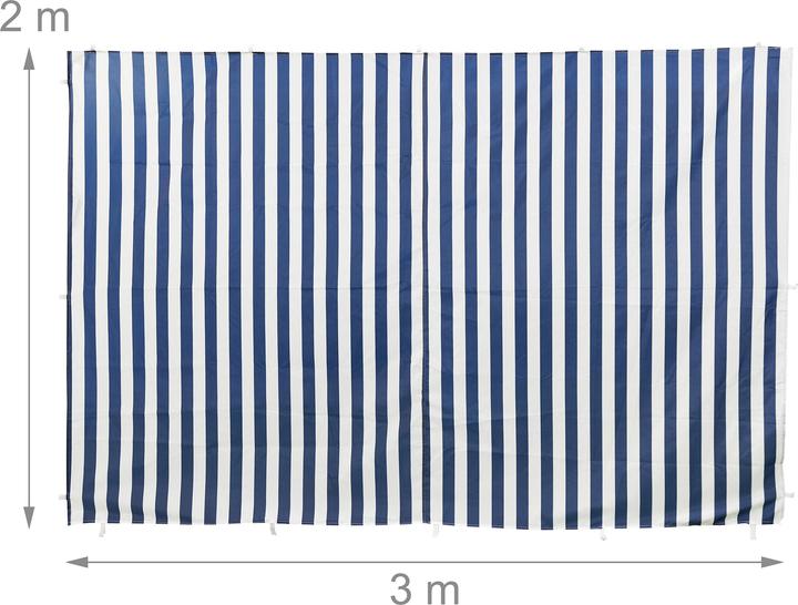 Actual product image Relaxdays 3x Pavilion side wall (10 cm, 40 cm)