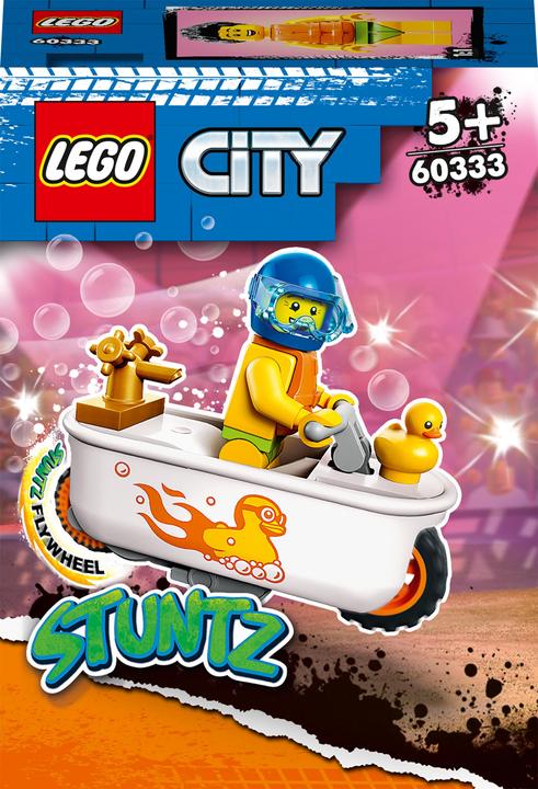 Produktbild LEGO Badewannen-Stuntbike (60333, LEGO City)