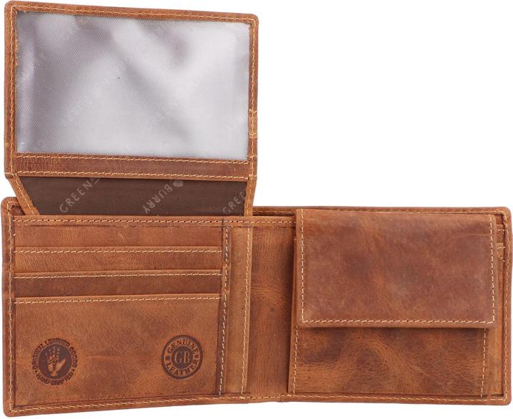 Actual product image Greenburry Vintage star sign wallet leather 12 cm