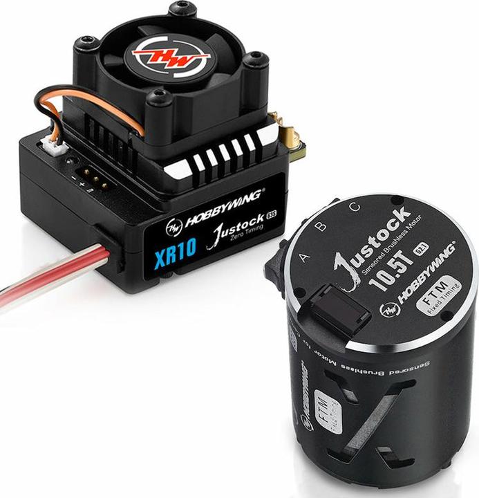 Produktbild Hobbywing Xerun Justock Combo G3S mit 13.5 Turn 3200kV für 1:10 Stock