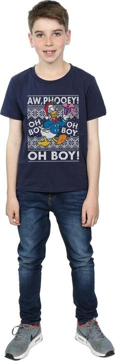 Image du produit Disney - T-shirt DONALD DUCK CHRISTMAS FAIR ISLE - Garçon (152, 158)