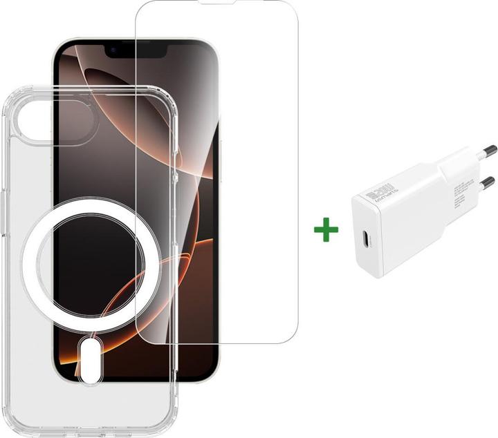 Image du produit 4smarts 3 in 1 Starter Set (Apple iPhone 16e)