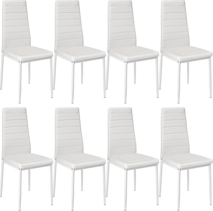 Image du produit tectake 8x Esszimmerstuhl
