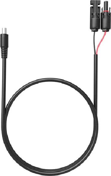 Actual product image Bluetti EB3A Solar charging cable
