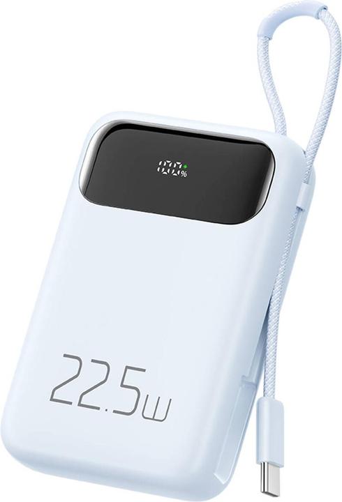 Produktbild Mcdodo Power Bank MC-3244 10000mAh, 22.5W, up to C (blue) (10000 mAh, 22.50 W, 22.50 Wh)