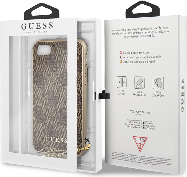 Produktbild Guess Case mit Anhänger (Apple iPhone 7, Apple iPhone SE (2nd Gen), Apple iPhone SE (3rd Gen))