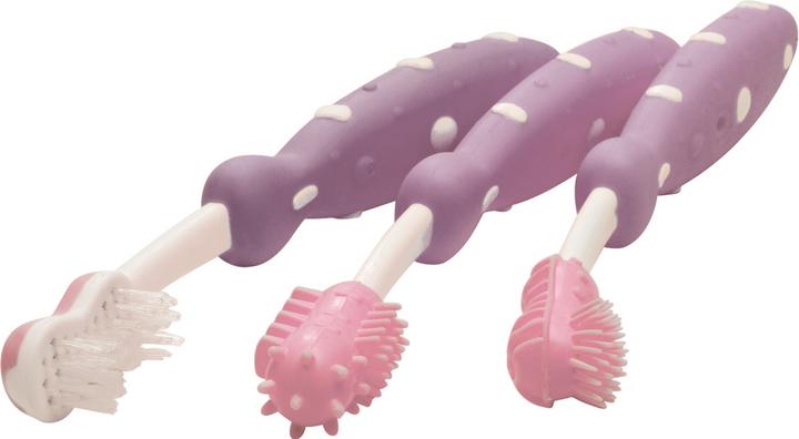 Immagine prodotto Nuby Set di 3 spazzolini da denti (Morbido, 3 x)