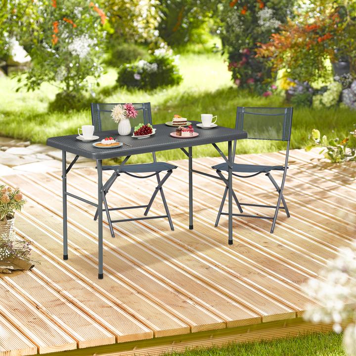 Image du produit Relaxdays Table de jardin (121.50 cm)