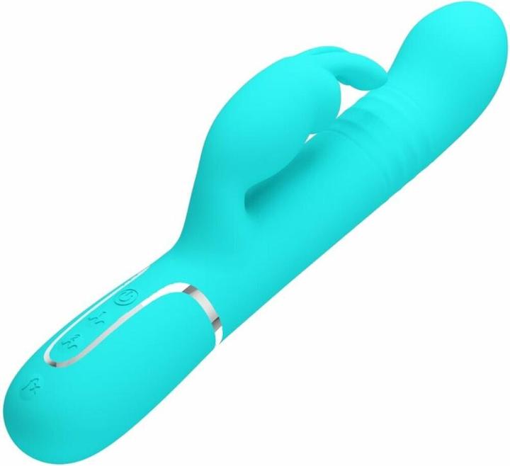 Produktbild Pretty Love Coale Rabbit Vibrator Perlen Aquagrün