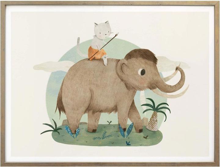 Actual product image Trenddeko In the Stone Age (100 x 80 cm)