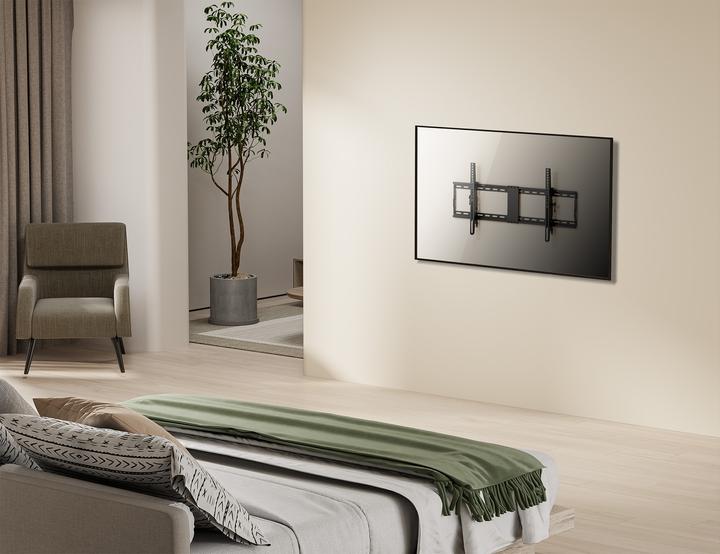 Immagine prodotto Manhattan Staffa da parete per TV ultrapiatta, rigida (Muro, 100", 70 kg)