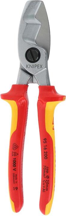Actual product image Knipex Cable Shears (200 mm)
