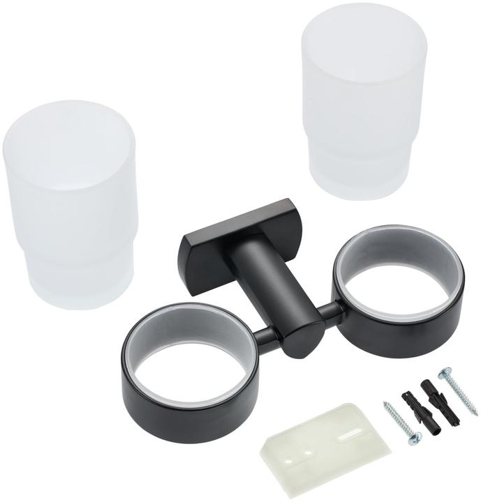Actual product image Biasca Glass holder (19 x 10.5 x 9.5 cm)