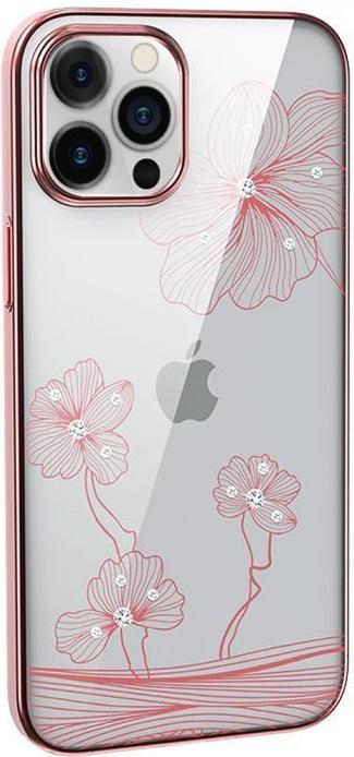 Produktbild Devia Crystal Flora case iPhone 12 mini rose gold (Apple iPhone 12 mini)