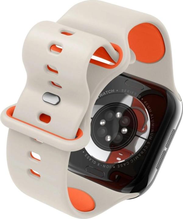 Produktbild Spigen Band Nano Pop for Apple Watch 6/7/8/9/10/SE/Ultra 1/Ultra 2 (44/45/46/49 mm) beige