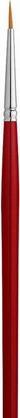 Actual product image Pebeo Iris Brush Yellow Polyamide Round N°01