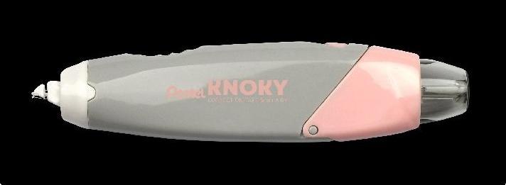 Produktbild Pentel Mehrweg-Korrekturroller KNOKY, 5 mm x 6 m, grau