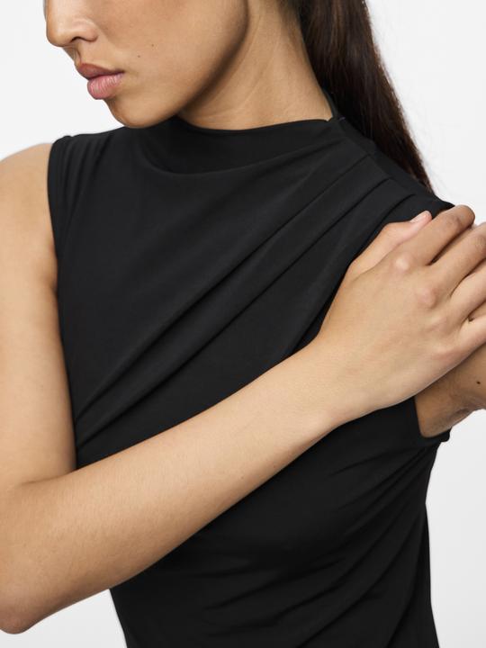 Produktbild Pieces Pcmadison Sl Draped Dress Jrs Noos Bc (XS)