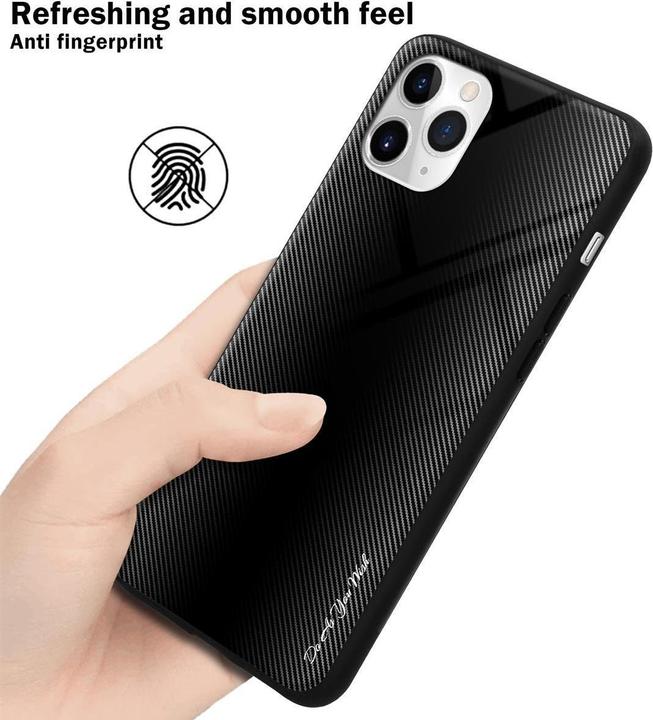 Immagine prodotto Cadorabo Copertura di vetro a strisce in TPU (Apple iPhone 11 Pro Max)