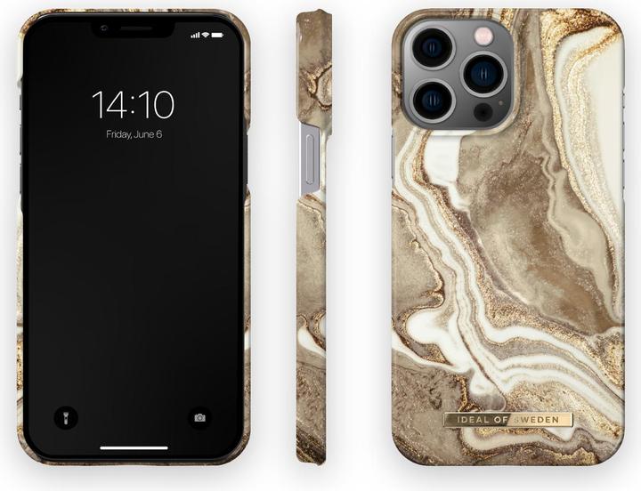 Produktbild iDeal Of Sweden Designer Hard-Cover Golden Sand Marble (Apple iPhone 13 Pro Max)