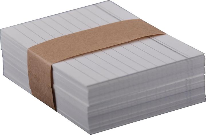 Office Index cards, Lined, grey (A7, 240 g/m², 100 x)