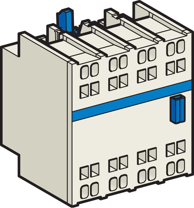 Produktbild Schneider Electric Hilfsschalterblock, 3S+1Ö, LADN313