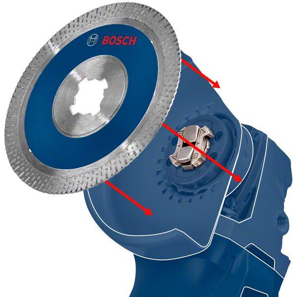 Immagine prodotto Bosch Professional Zubehör Disco da taglio e smerigliatura Disco da taglio diamantato X LOCK Best for Metal 115 x 22,23 mm di