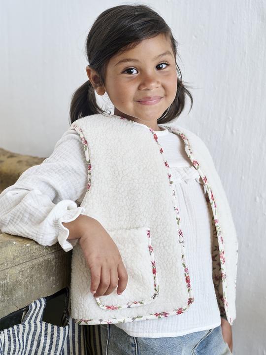 Immagine prodotto Vertbaudet Mädchen Wende-Weste mit Teddyfleece und Recycling-Polyester (146)