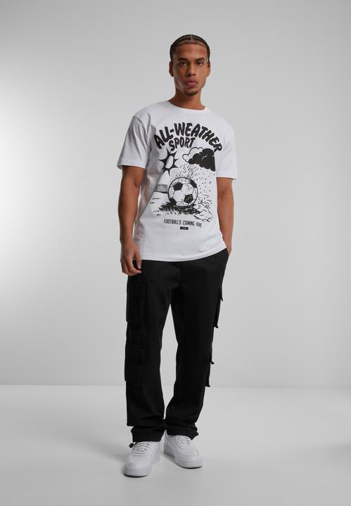 Produktbild Merchcode Footballs Coming Home All Weather Sports Tee - 139859 (4XL)