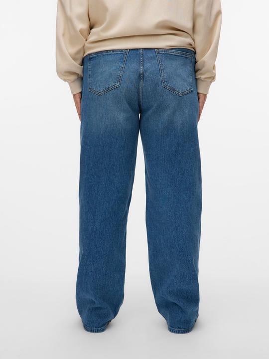 Actual product image Vero Moda VMCTESSA Hohe Taille Weiter Beinschnitt Jeans Weit geschnitten (44)