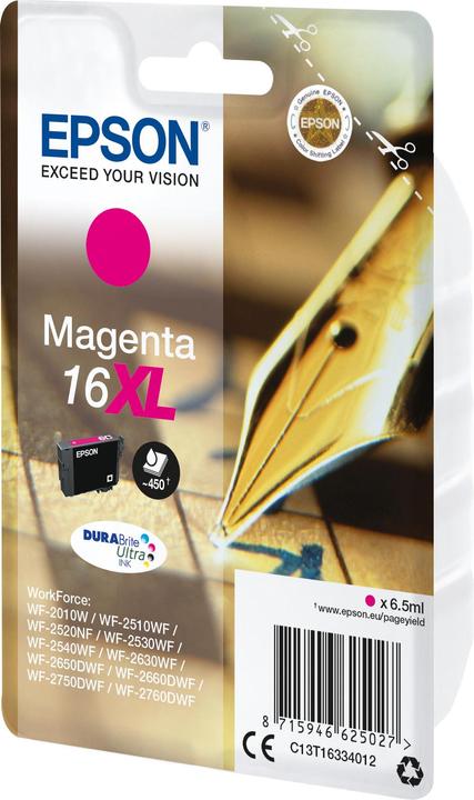 Image du produit Epson 16XL DuraBrite Ultra (M)