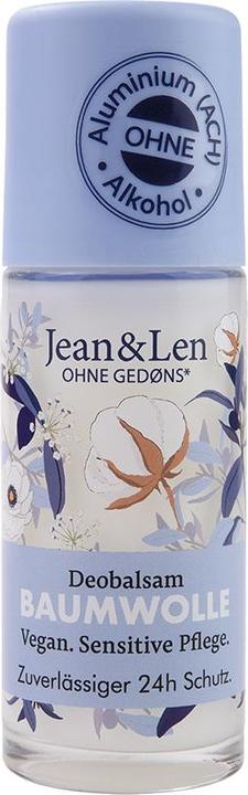 Produktbild Jean & Len Baumwolle, Deodorant, 50 ml (Roll-on, 50 ml)