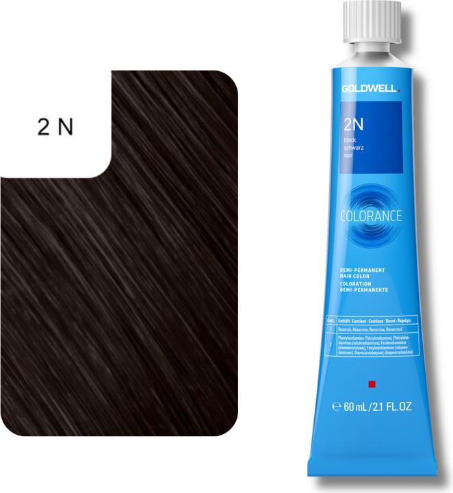 Actual product image Goldwell Colorance (2N Black)
